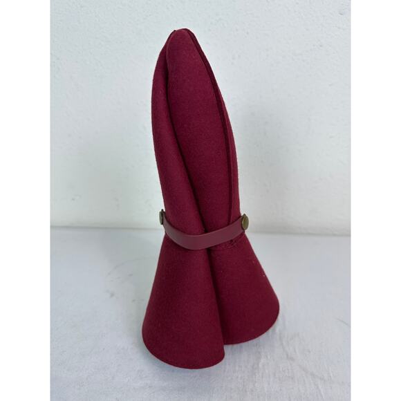 Adora Women\'s Burgundy Wool Felt 4\